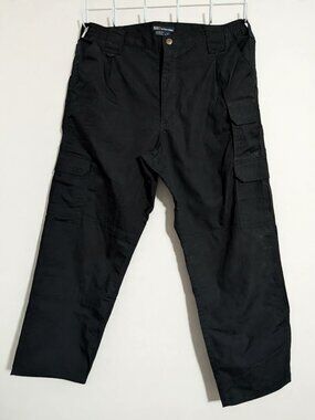 5.11 Tactical Men's Black Taclite Pro Cargo Pants 38x32 Like New